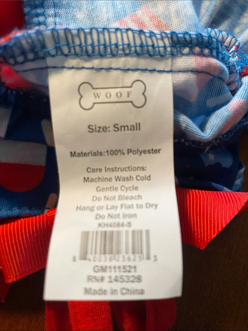 Patriotic Red, White & Blue Popsicle Sundress